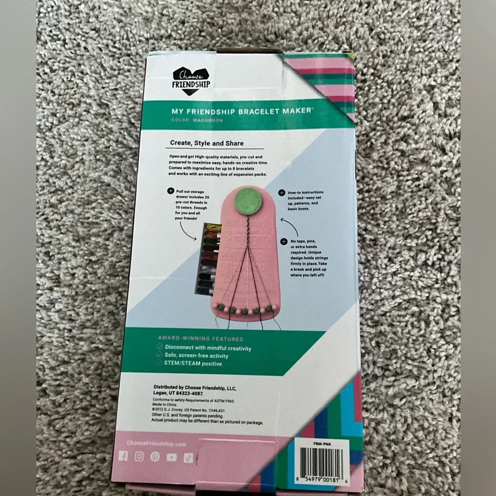 Choose Friendship thread bracelet, making set - Picture 5 of 5